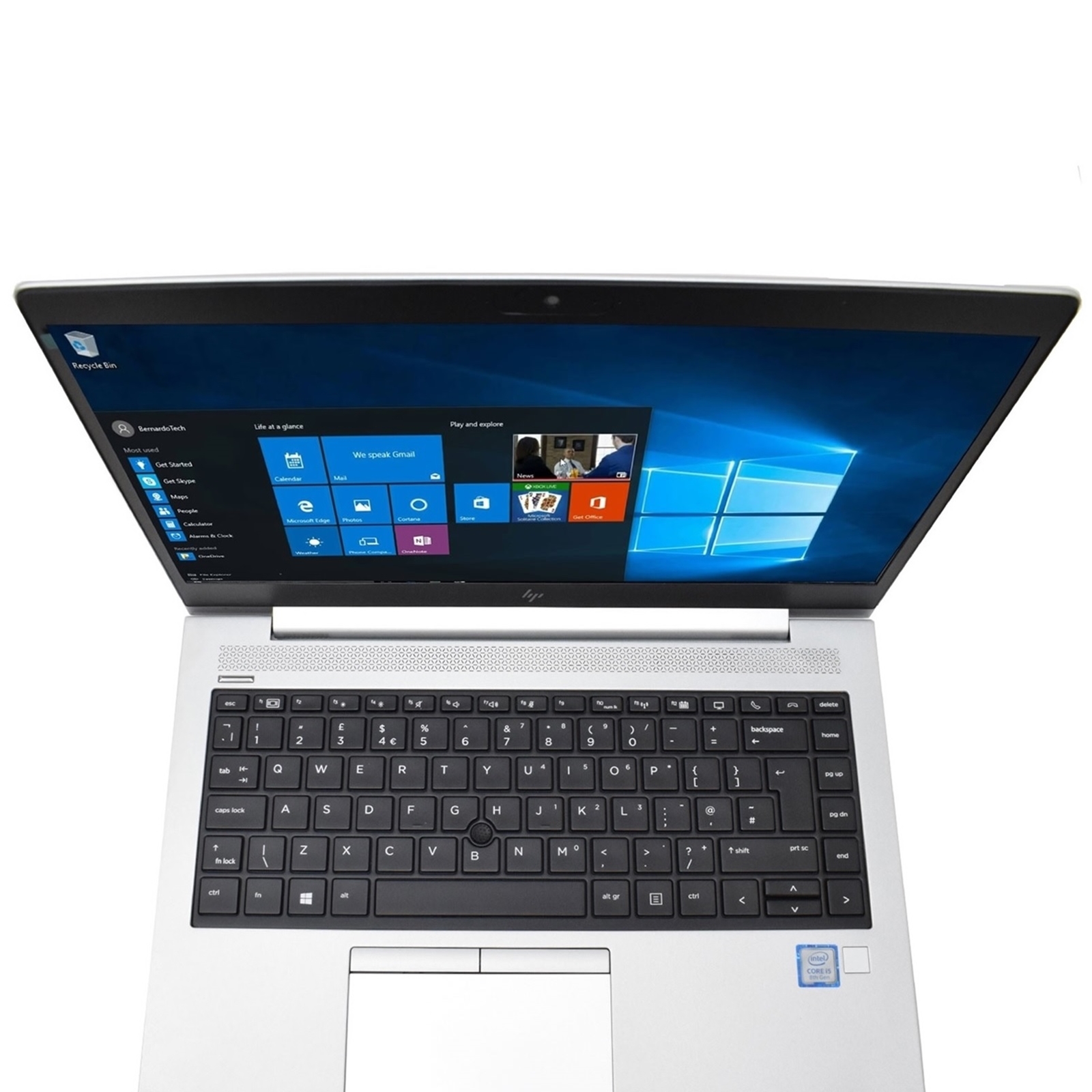 PREMIUM REFURBISHED HP EliteBook 840 G6 Intel Core i7 8th Gen Laptop, 14 Inch Full HD 1080p Screen, 16GB RAM, 512GB SSD, Windows 10 Pro