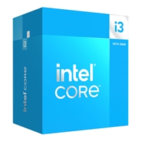 Intel Core i3 14100 4 Core Processor 8 Threads, 3.5GHz up to 4.7GHz Turbo Raptor Lake Refresh Socket LGA 1700 12MB Cache, Maximum Turbo Power 110W, Non Overclockable