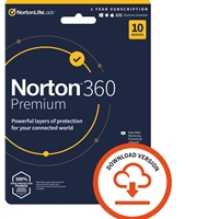 Norton 360 Premium 2022, Antivirus Software for 10 Devices, 1-year Subscription, Includes Secure VPN, Password Manager and 75 GB cloud storage space, PC/Mac/iOS/Android, Activation Code by email - ESD